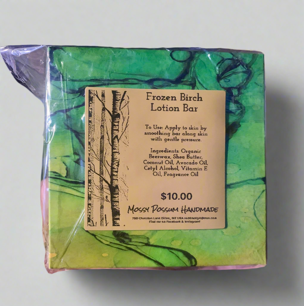 Frozen Birch Lotion Bar
