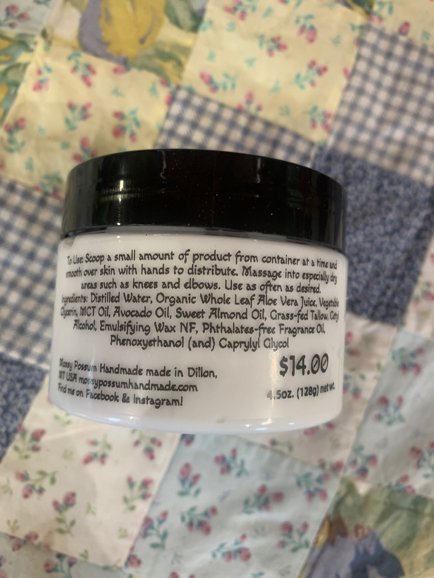 Coconut Lime Emulsified Tallow Body Butter