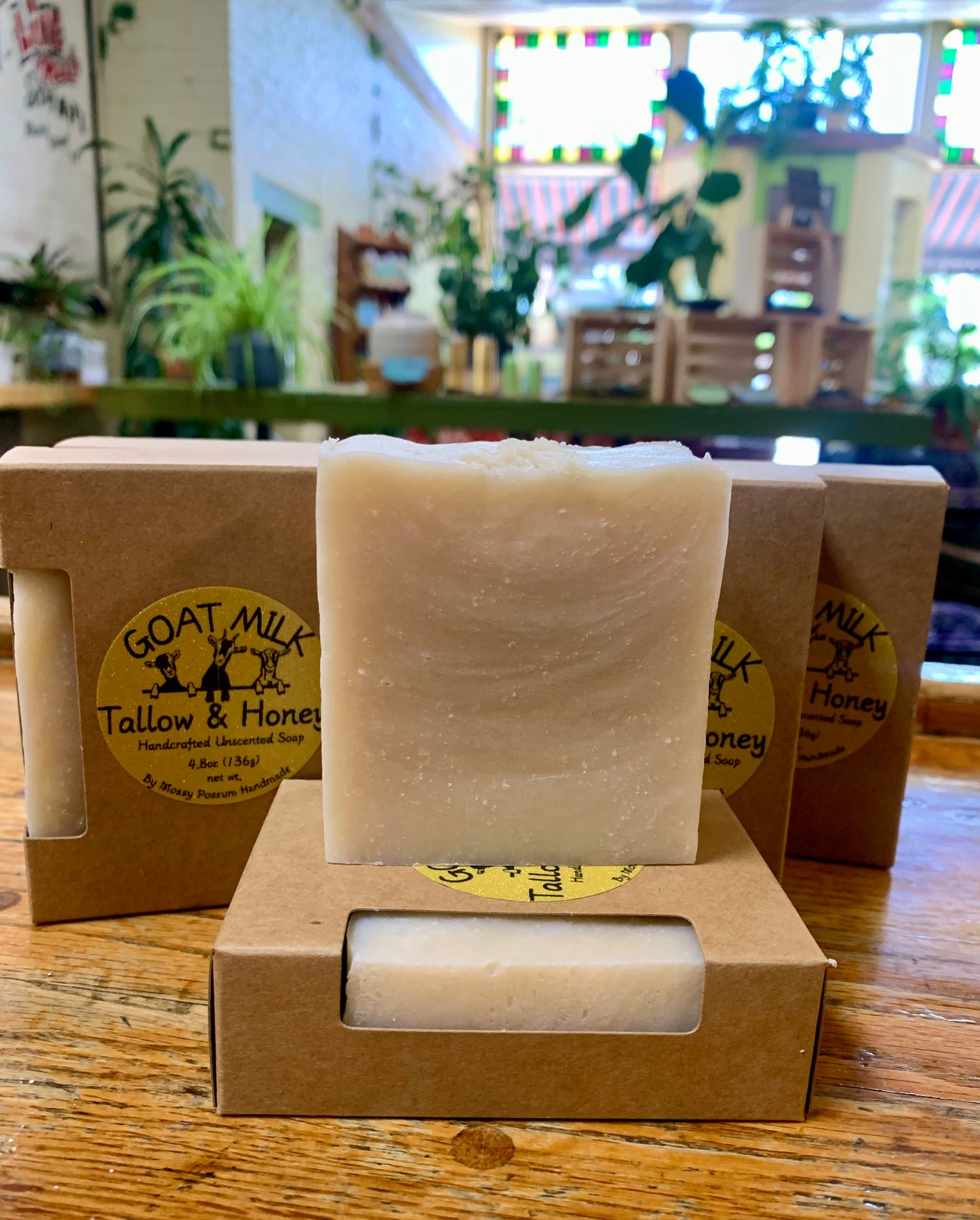 Tallow & Goat Milk Soap, Unscented