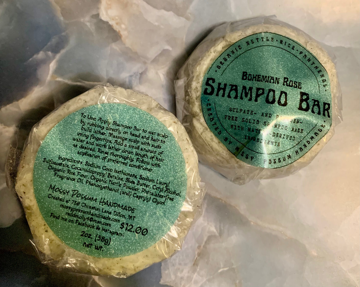 Shampoo Bar- Bohemian Rose