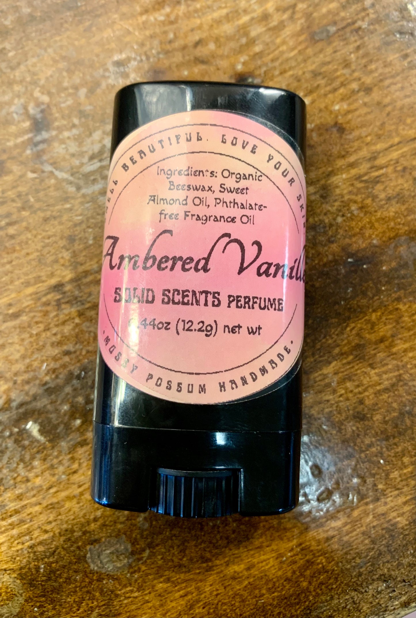 Ambered Vanille Solid Perfume