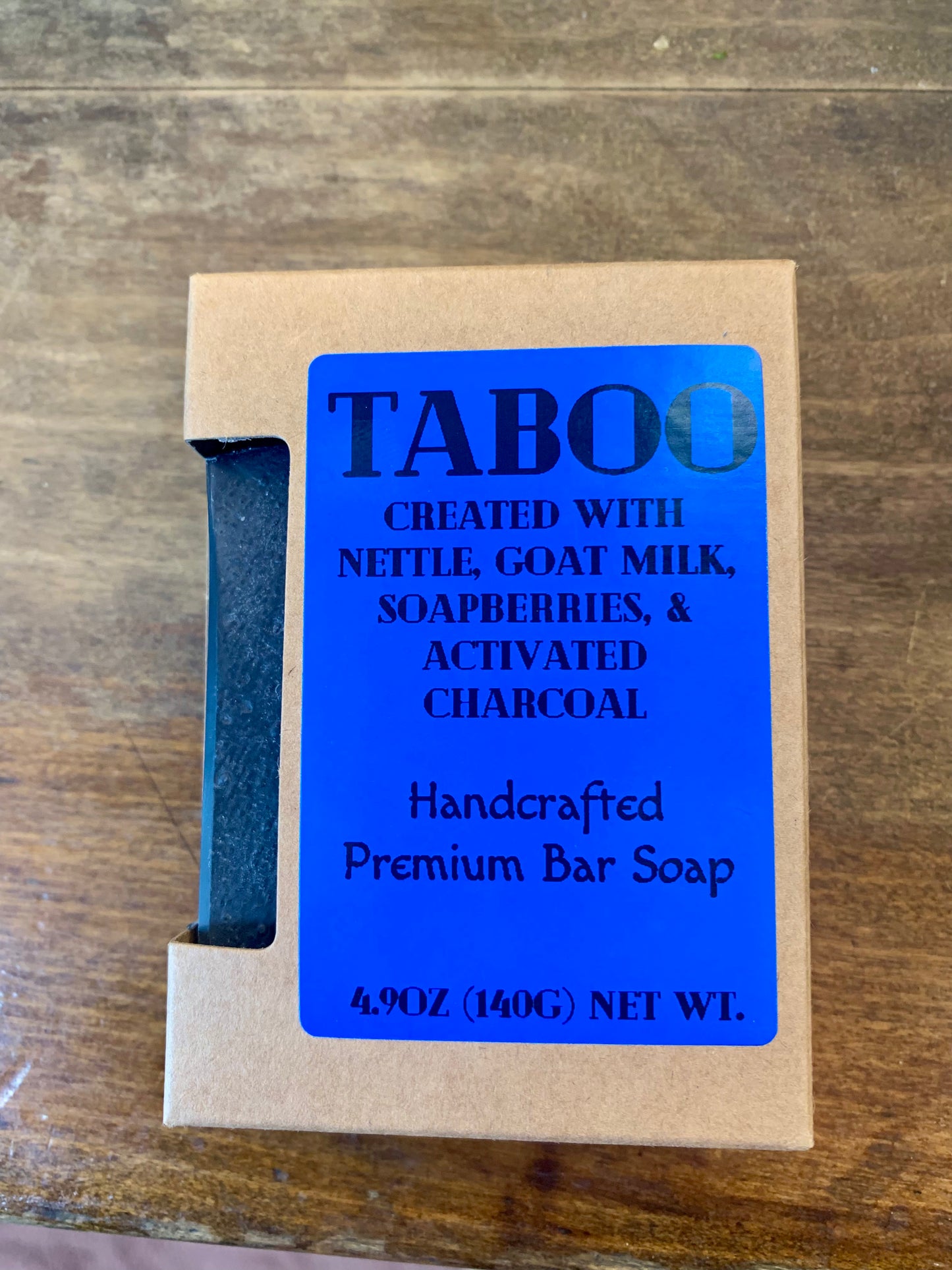 Taboo Activated Charcoal Soap