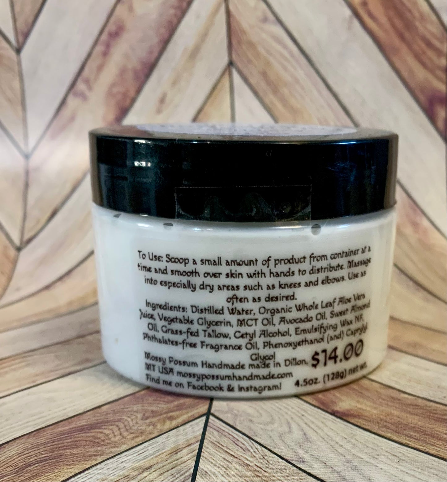 Moonflower Emulsified Tallow Body Butter 4.5oz