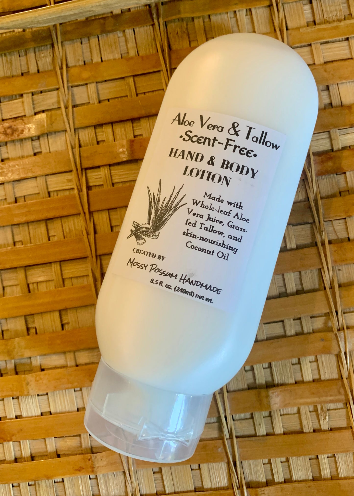 Aloe & Tallow Lotion, Unscented