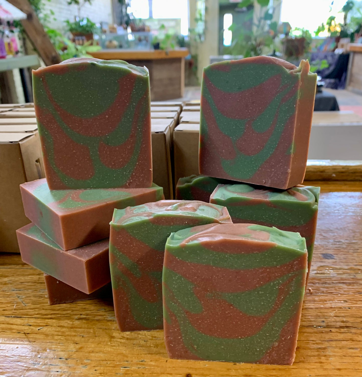 Red Woods & Moss Goat Milk & Nettle Soap