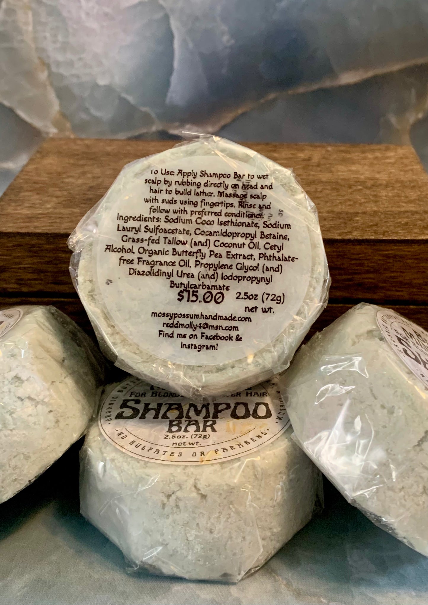 Brass Minimizing Shampoo Bar 2.5oz