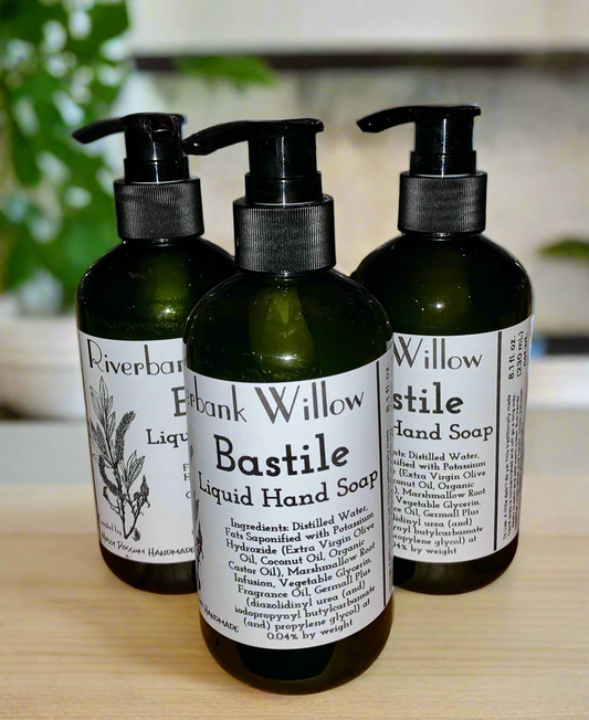 Bastile Liquid Soap- Riverbank Willow