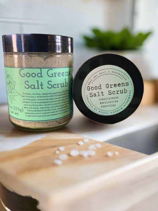 Good Greens Salt Scrub 4.3 oz.
