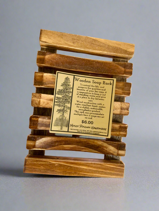 Wooden Soap Rack