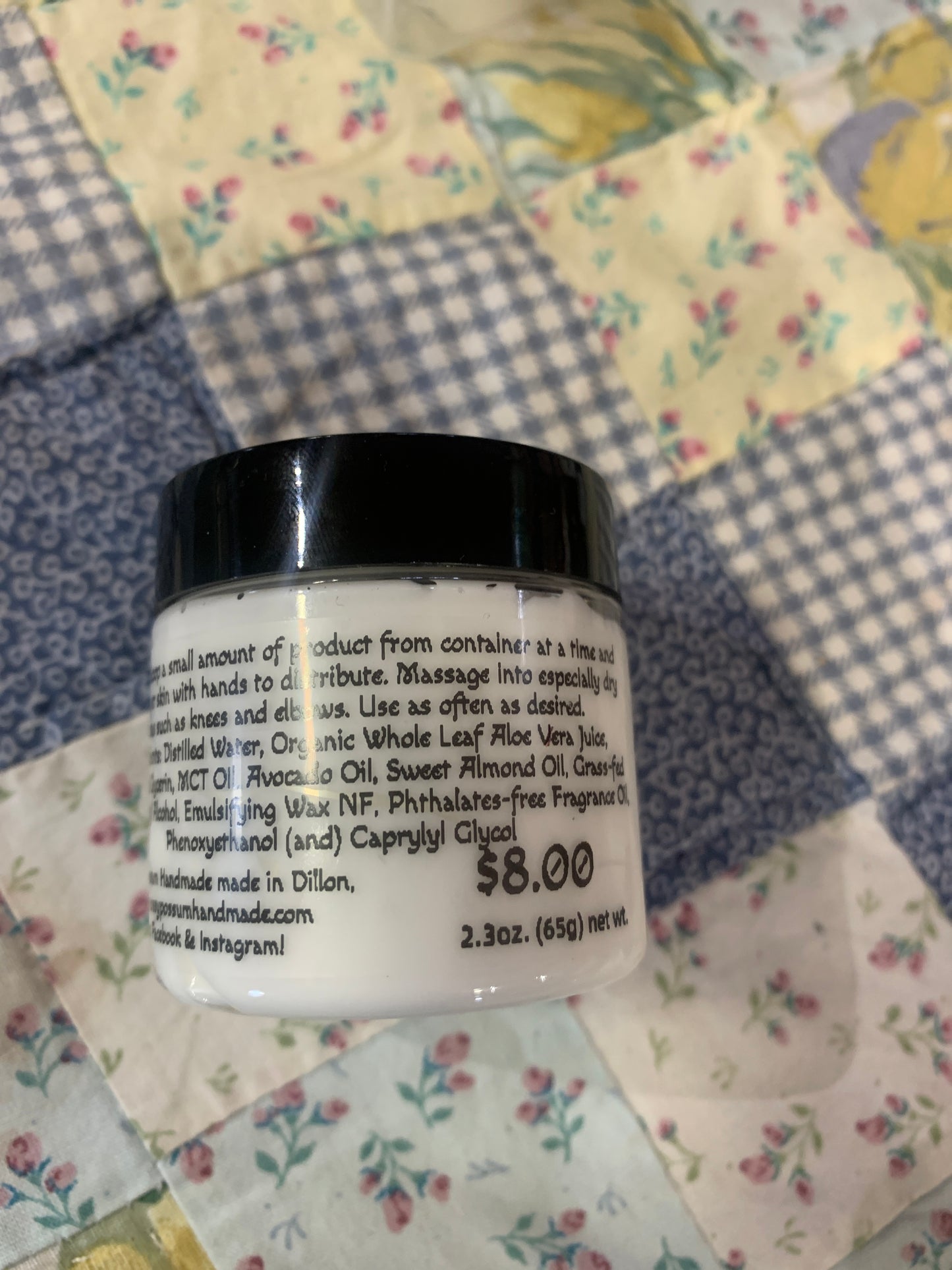 Black Velvet & Saffron Emulsified Shea Body Butter