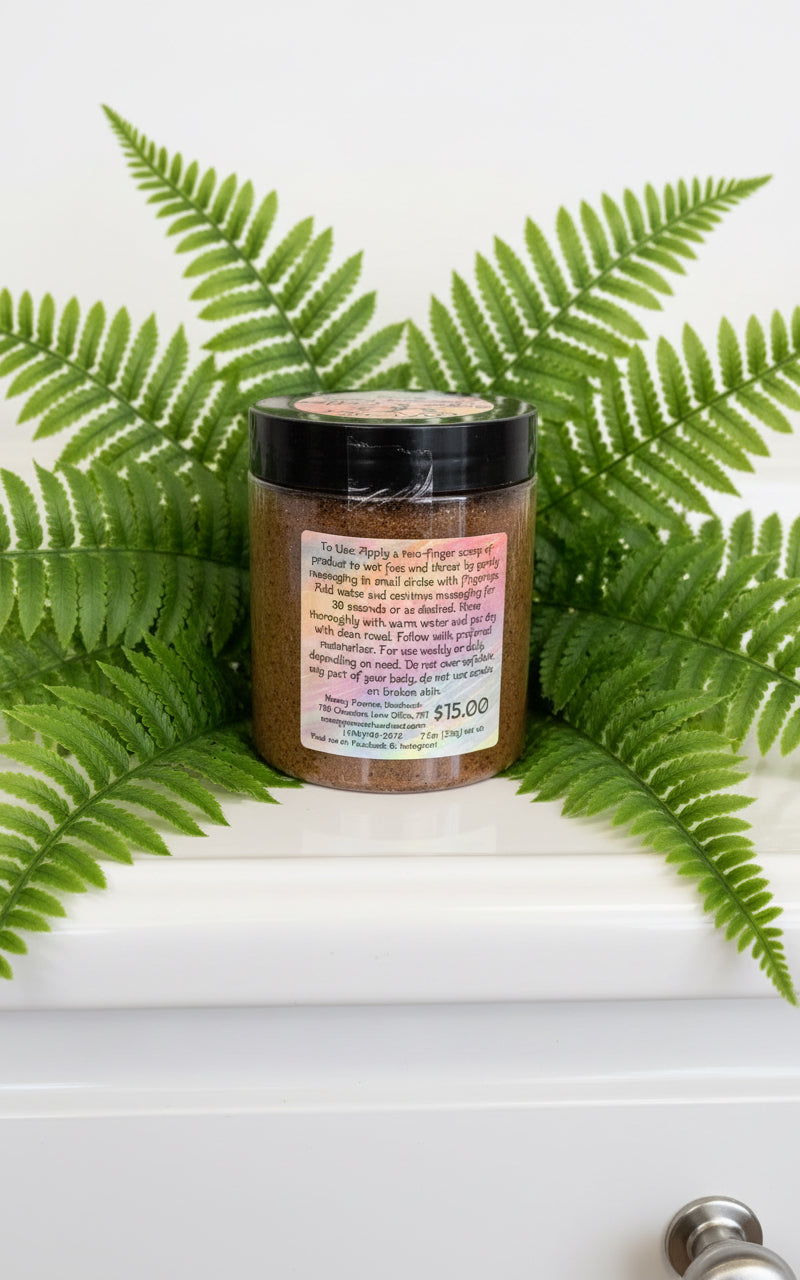 Cleansing Facial Scrub- Goat Milk Sugar & Coffee 7.7oz