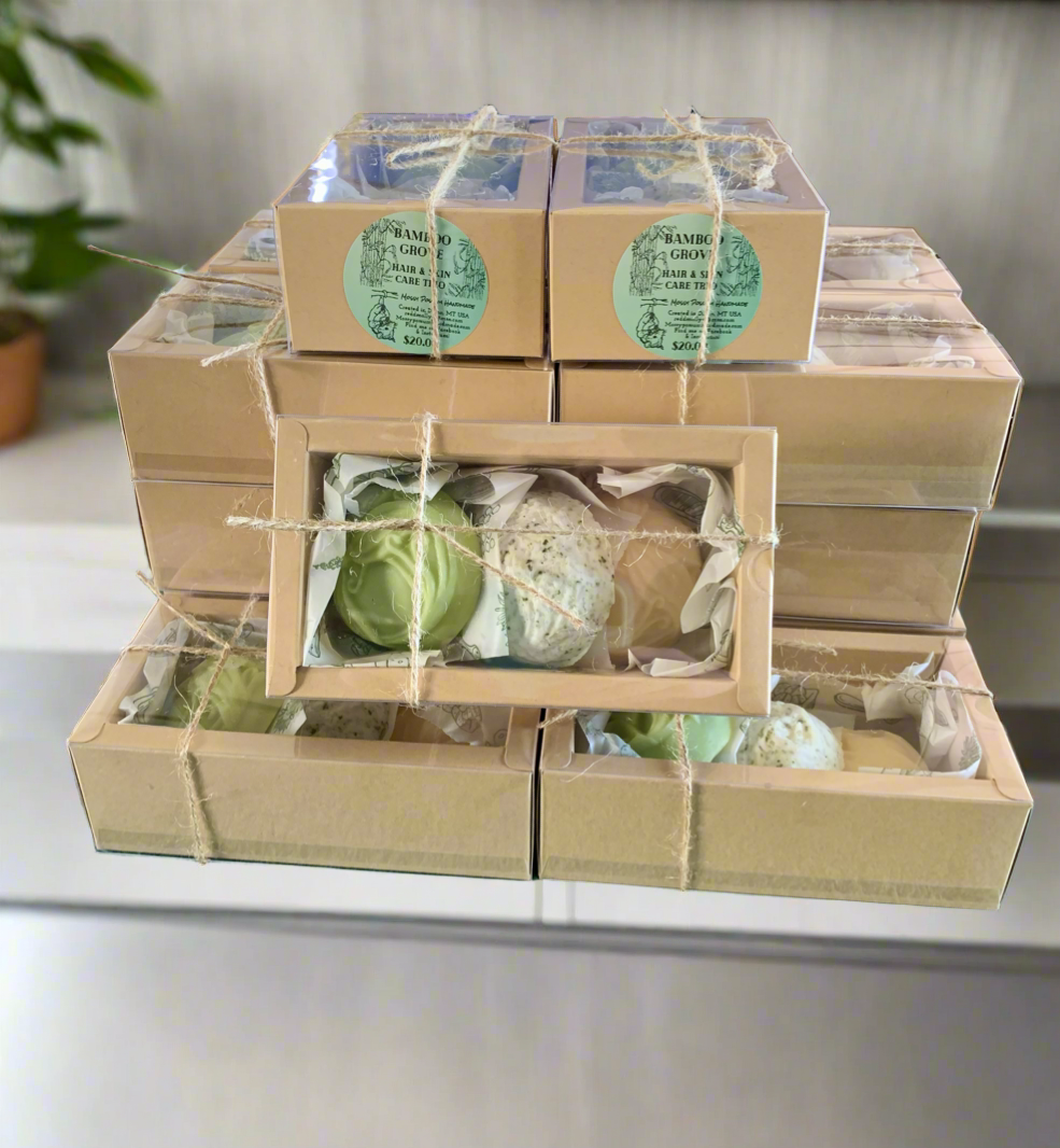 Bamboo Grove Hair & Skin Care Trio