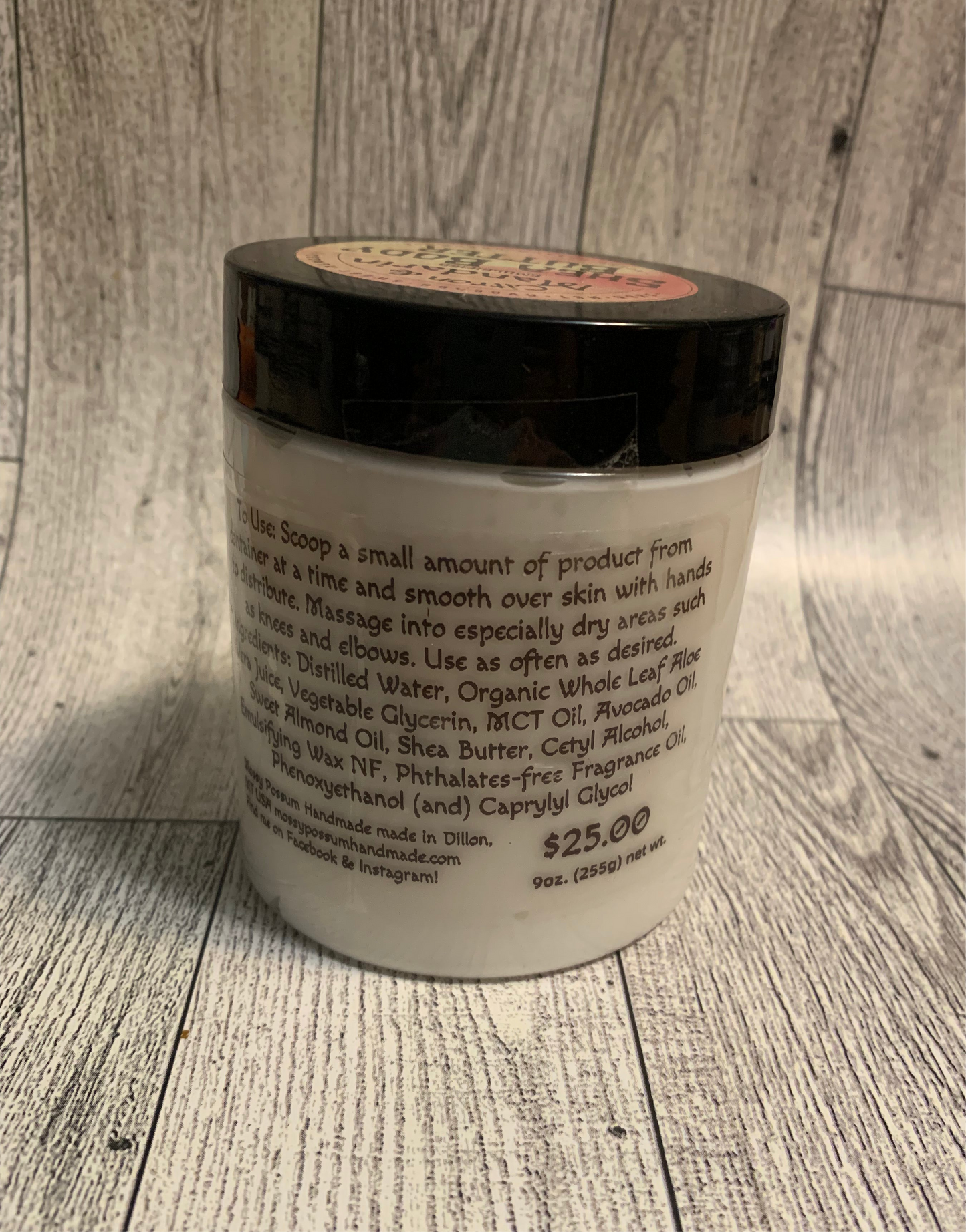 Citron & Mandarin Emulsified Shea Body Butter 9oz.