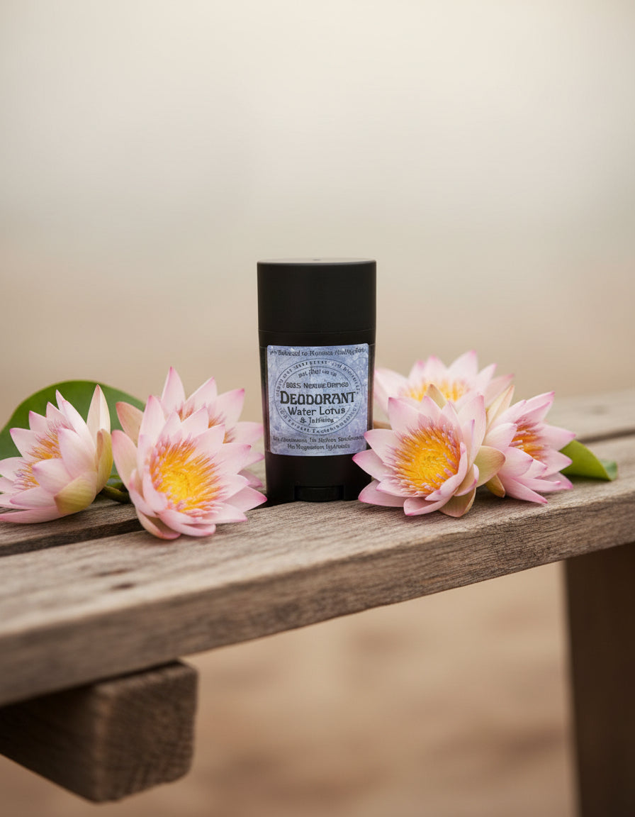 Deodorant- Water Lotus & Jasmine 3oz