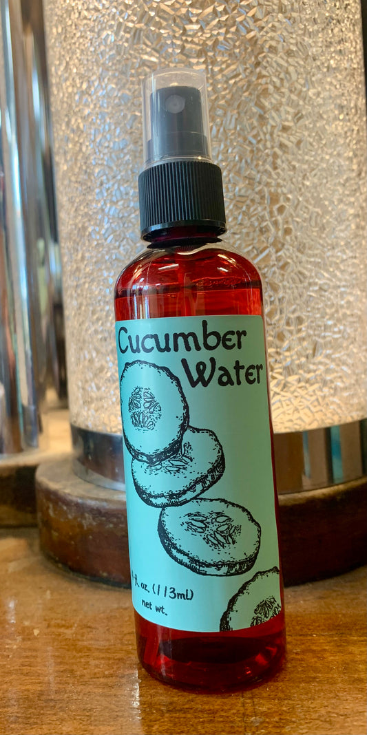 Cucumber Water- Organic Cucumber Hydrosol