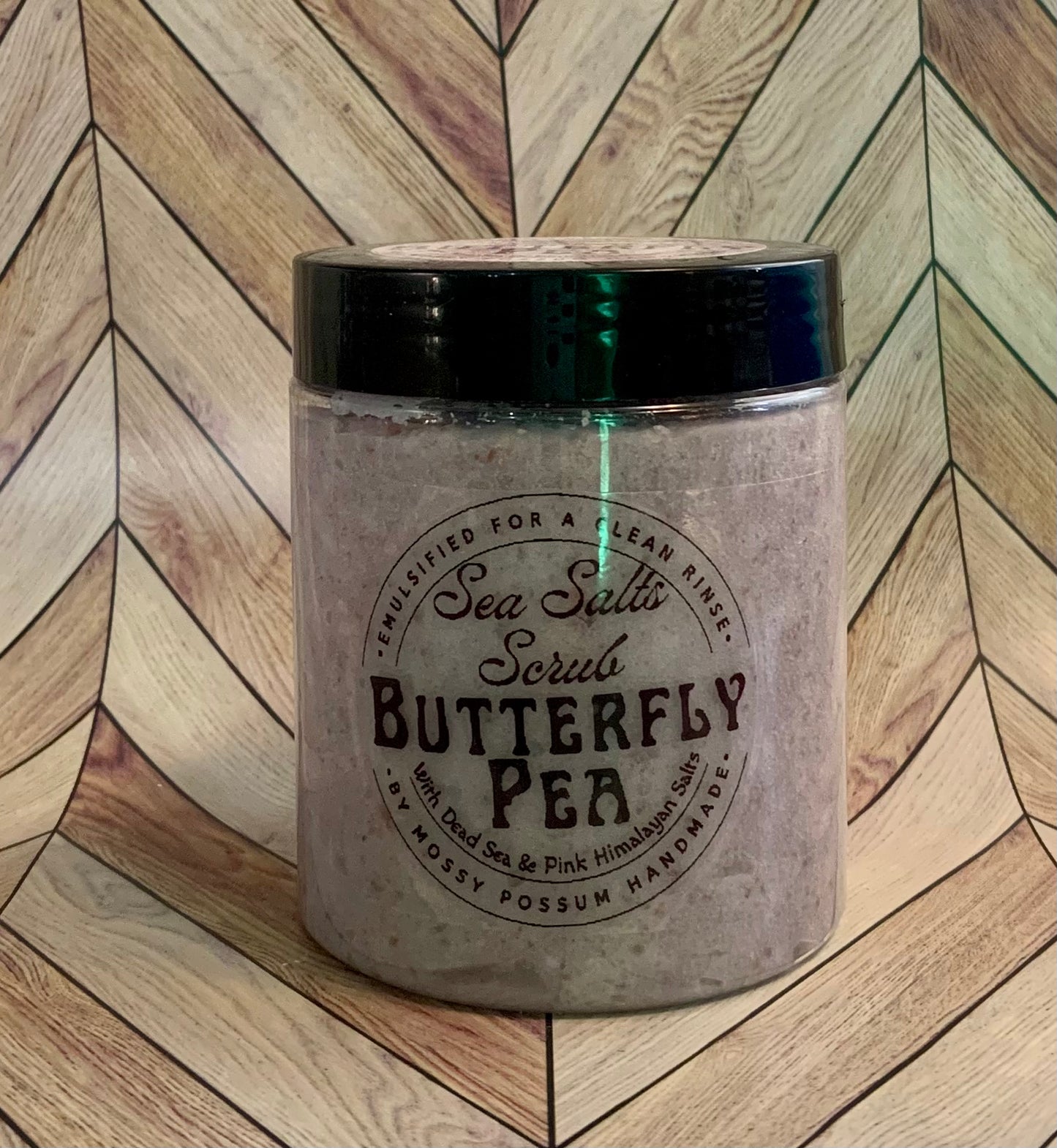 Sea Salts Butterfly Pea Salt Scrub 6oz