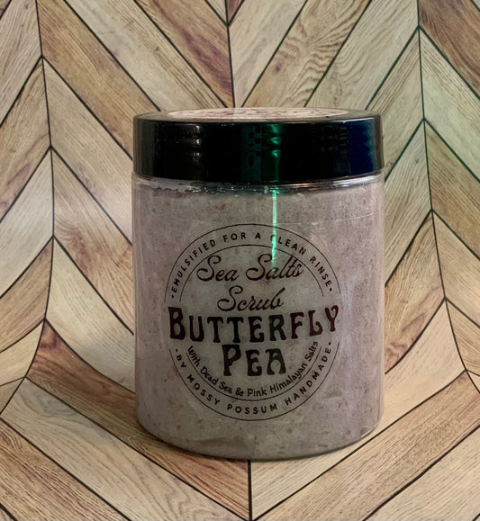 Sea Salts Butterfly Pea Salt Scrub 6oz