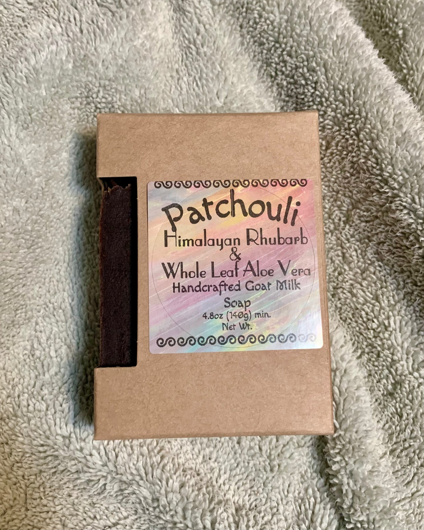 Himalayan Rhubarb & Aloe- Patchouli 4.8oz Bar Soap