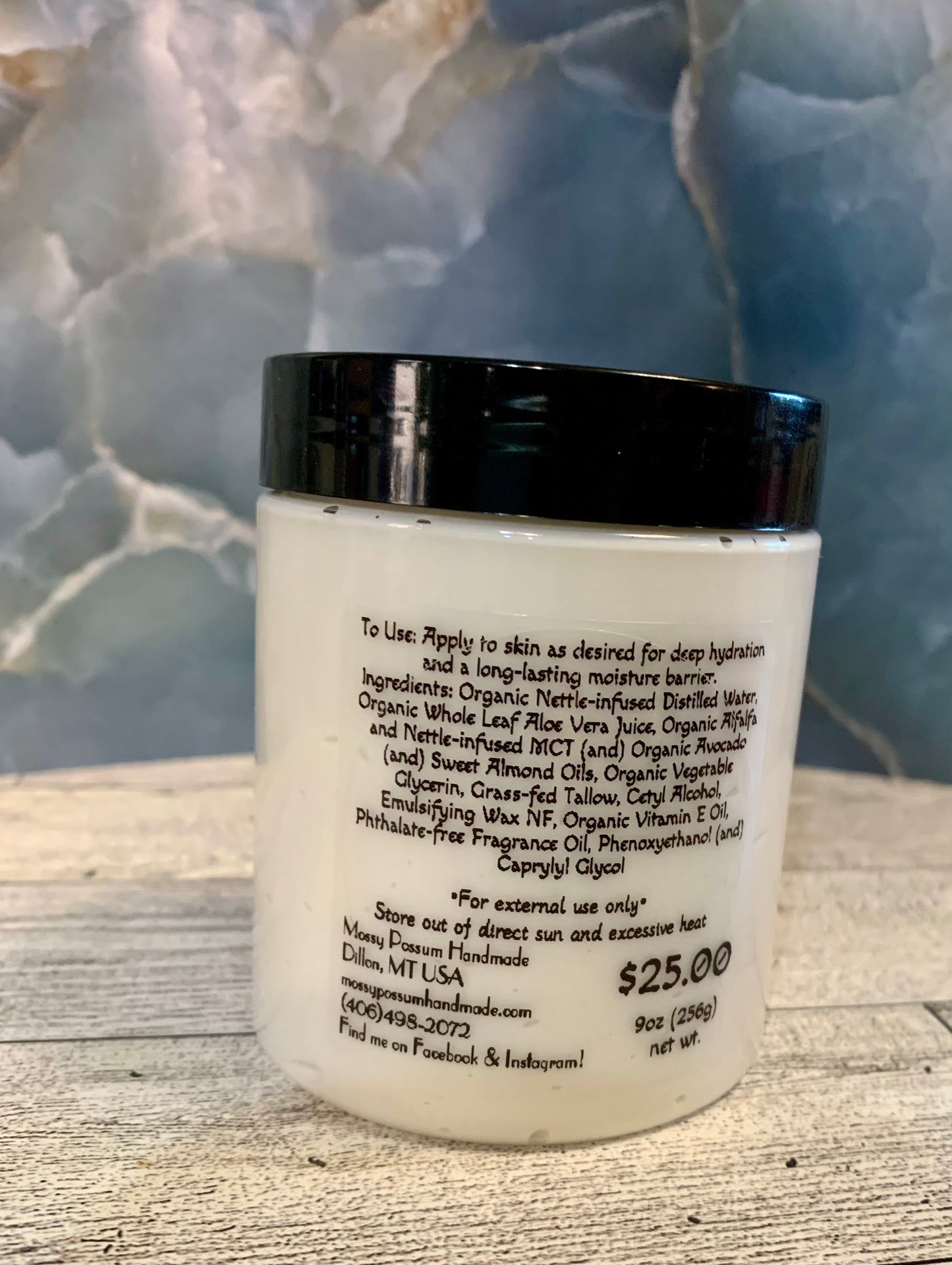 Cashmere Plum Tallow Body Cream 9oz