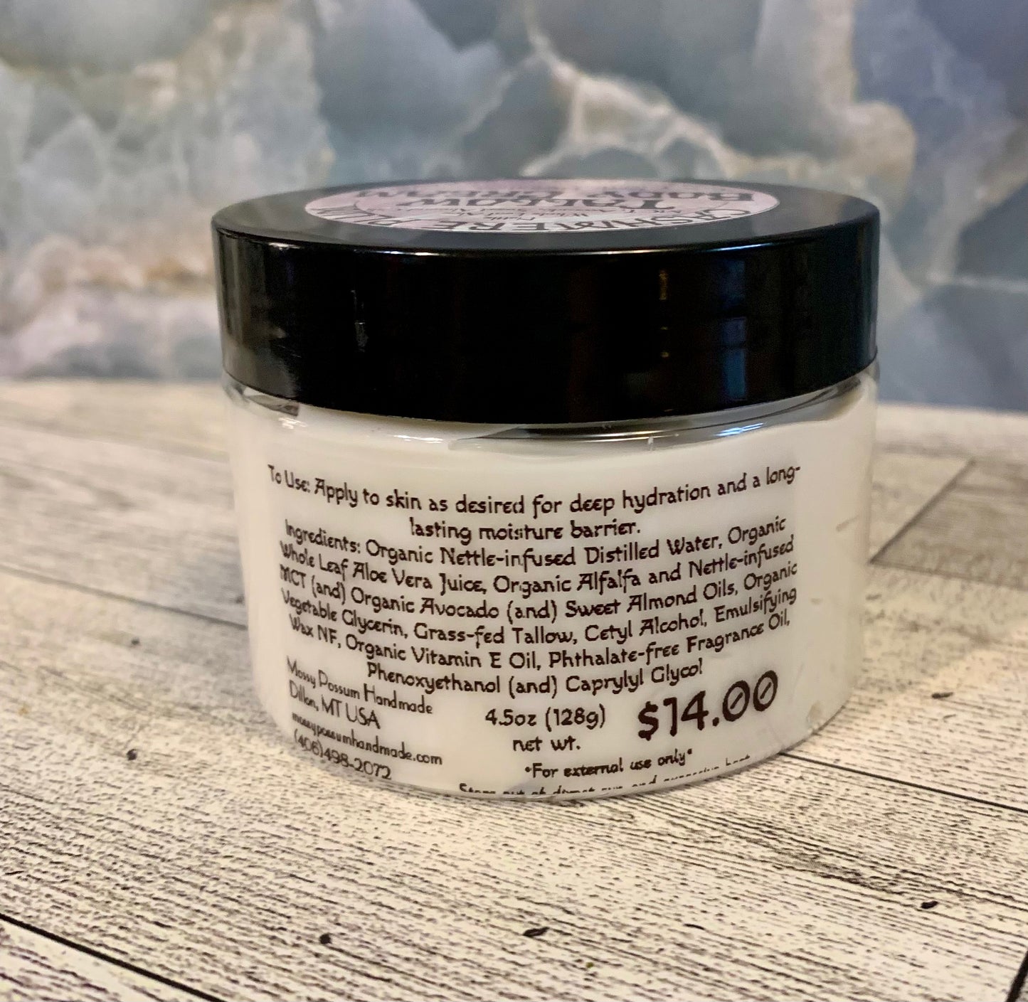 Cashmere Plum Tallow Body Cream 4.5oz