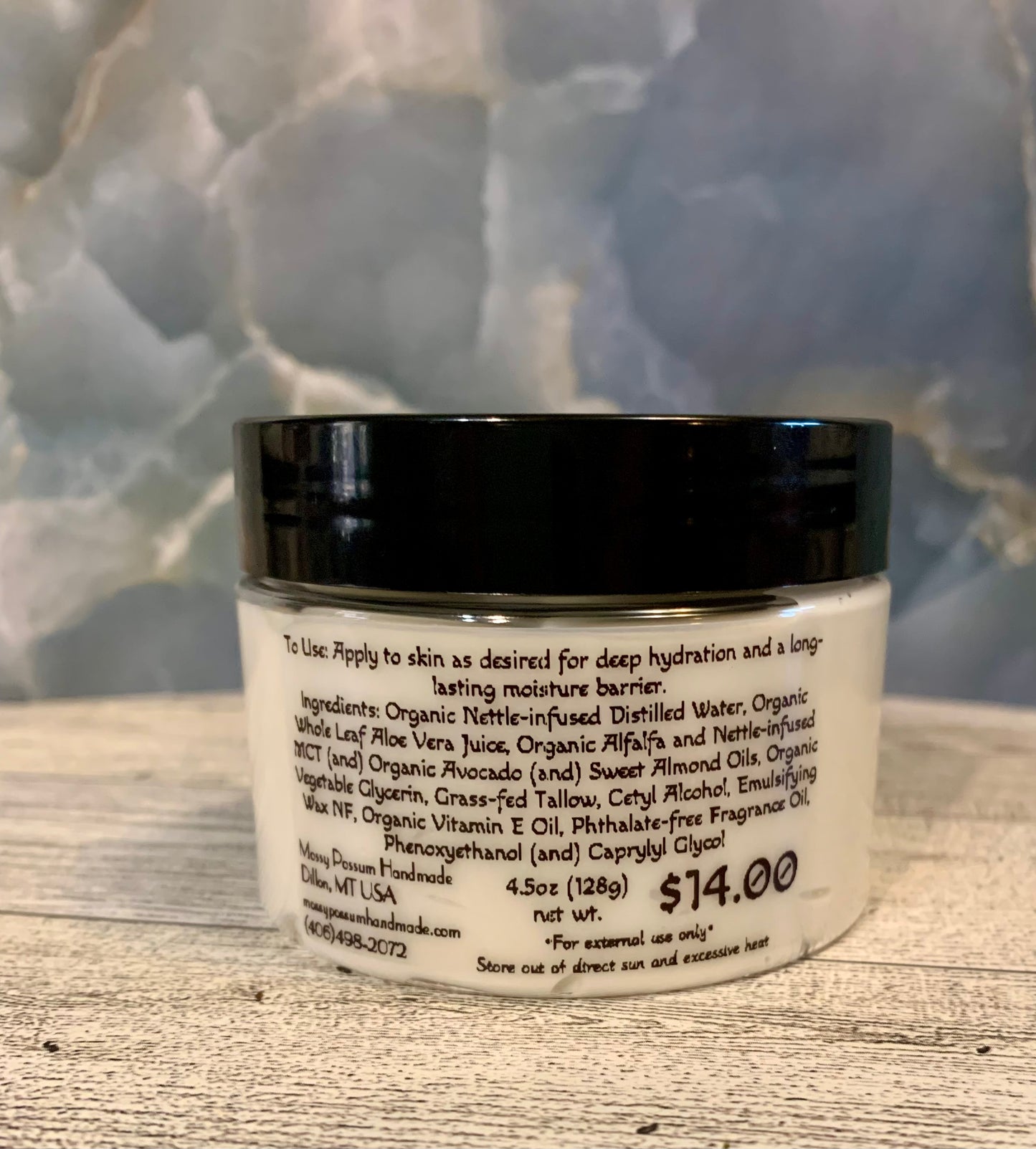 Selenite Glow Tallow Body Cream 4.5oz