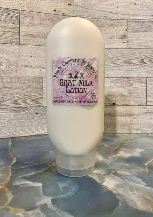 Goat Milk Lotion Black Currant & Jasmine 8.5oz