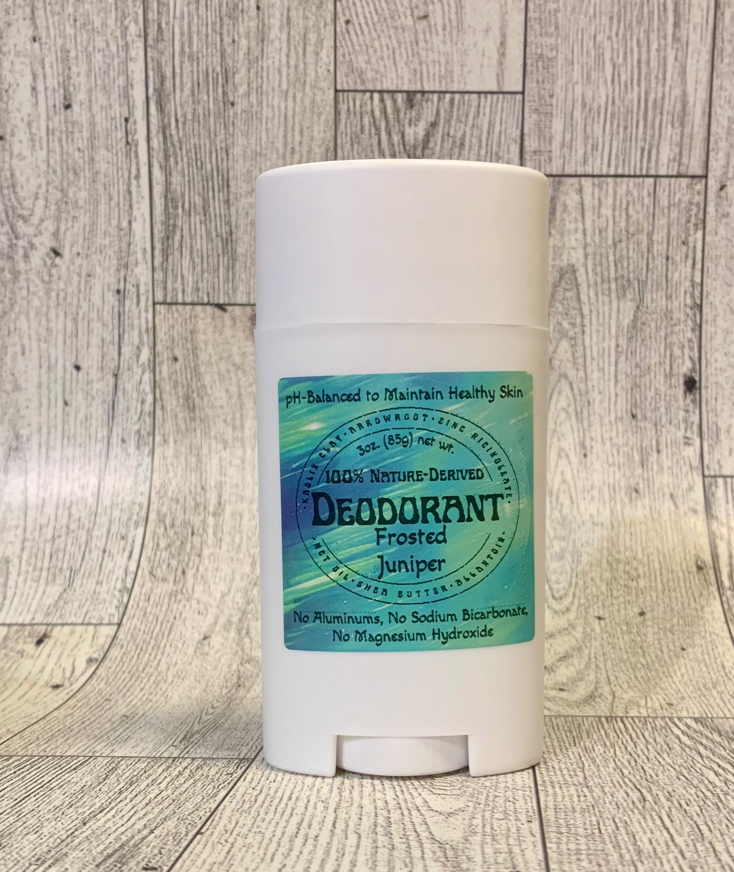 Deodorant- Frosted Juniper 3oz.