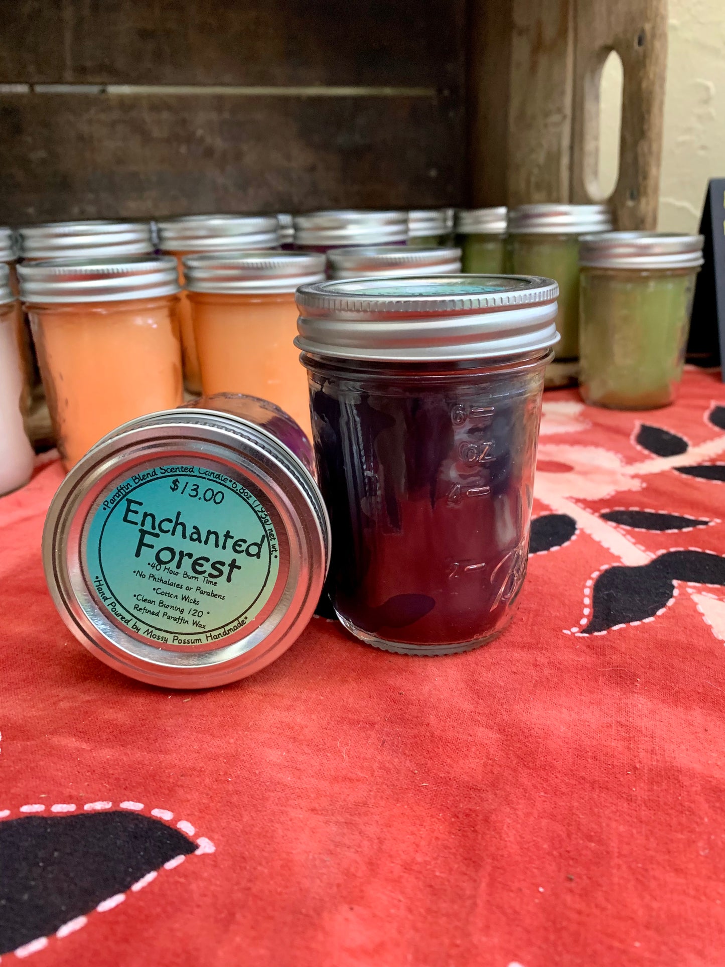 Candle- Paraffin Blend, Enchanted Forest