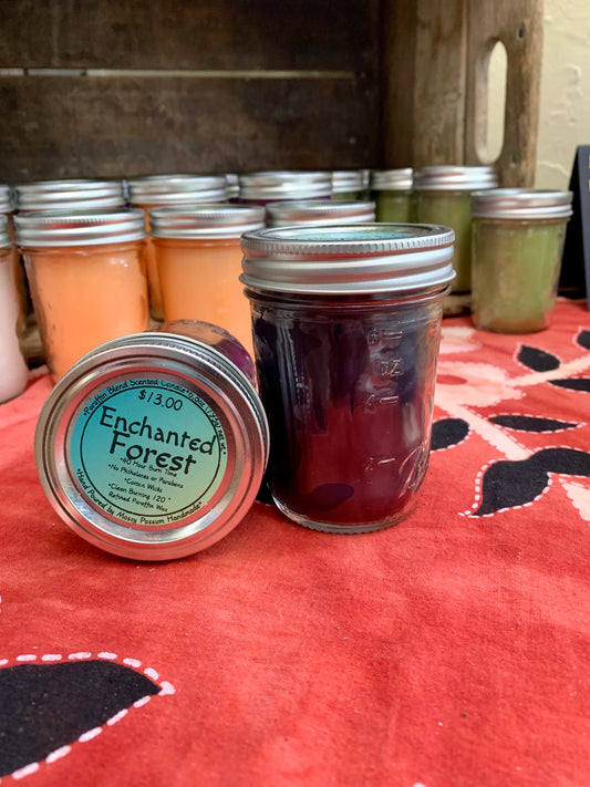 Candle- Paraffin Blend, Enchanted Forest
