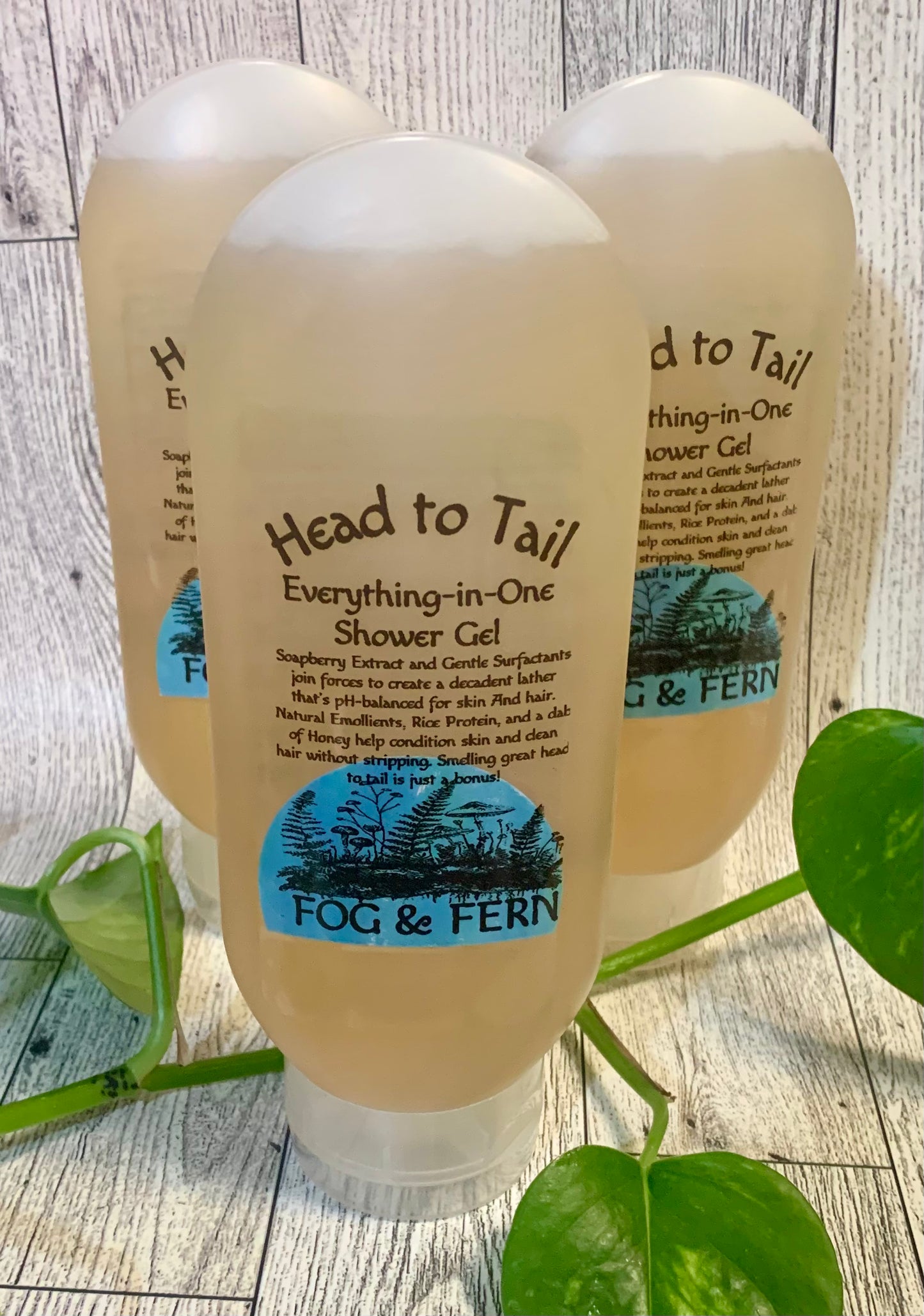 Head to Tail Shower Gel- Fog & Fern 9.2oz