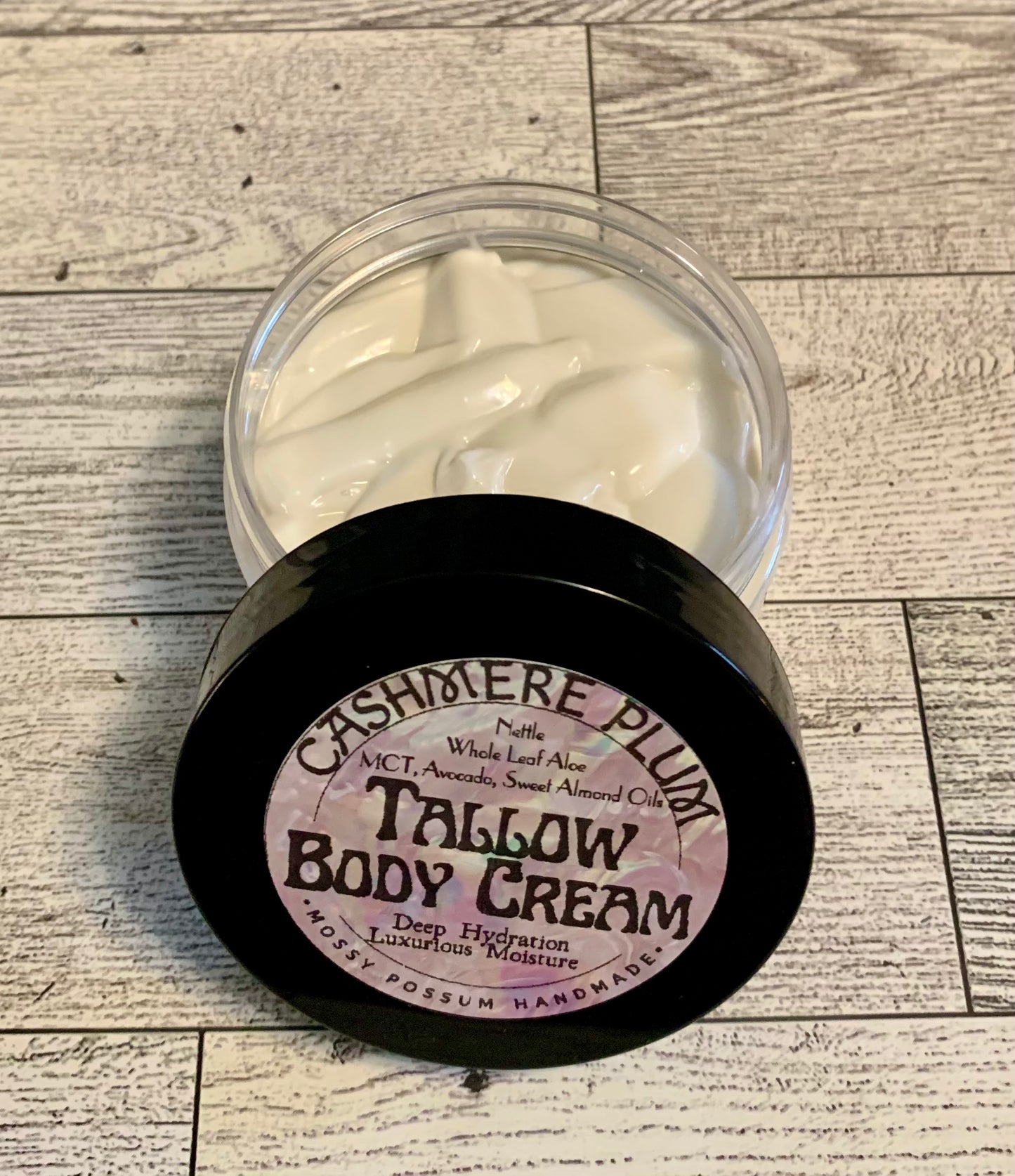 Cashmere Plum Tallow Body Cream 4.5oz