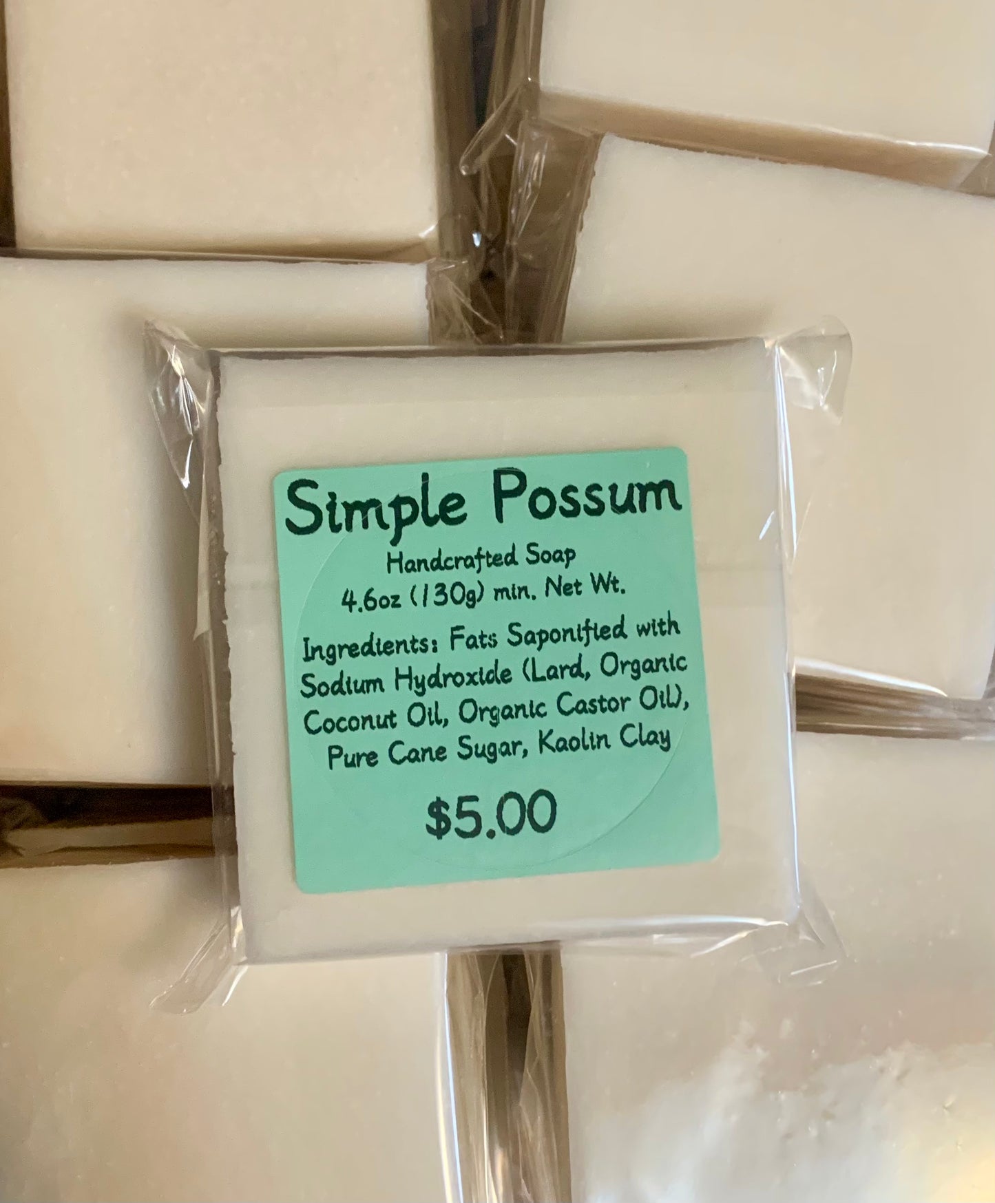 Simple Possum- 4.6oz Bar Soap