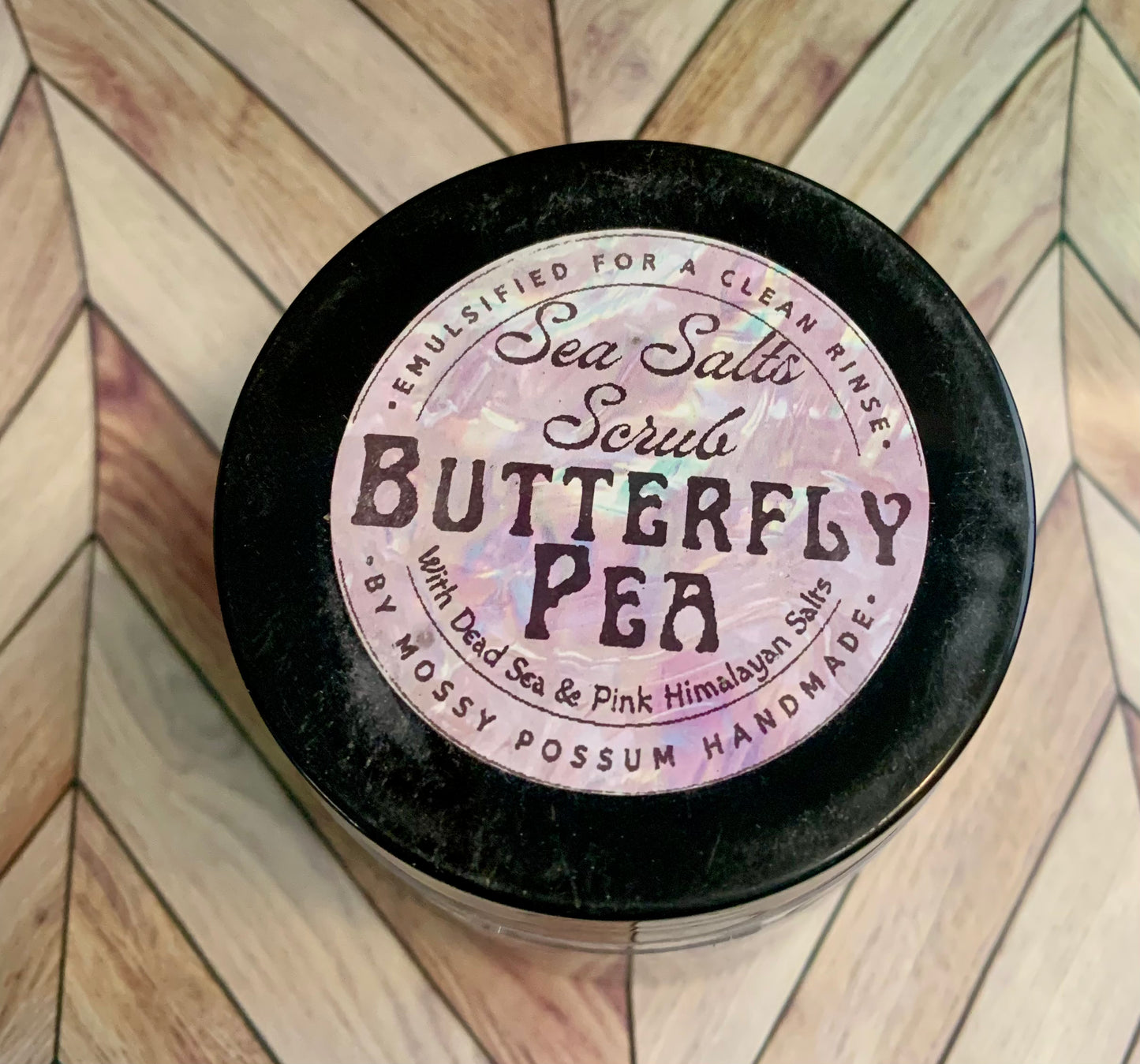 Sea Salts Butterfly Pea Salt Scrub 6oz