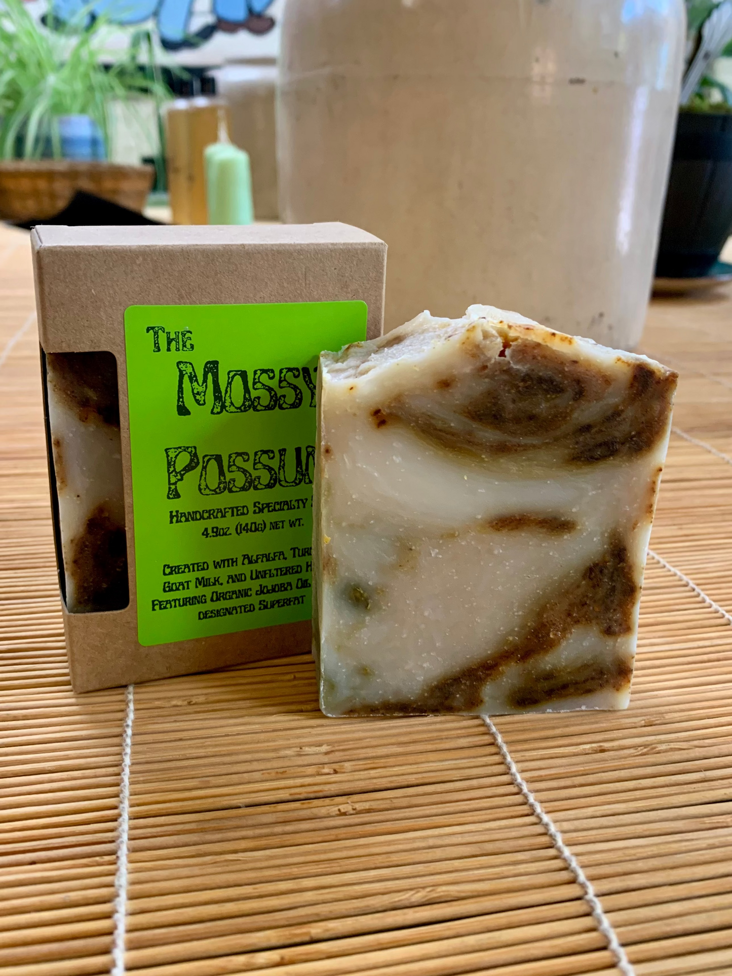 Mossy Possum Turmeric & Alfalfa Soap