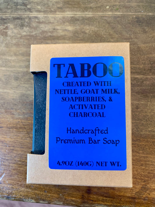 Taboo Activated Charcoal Soap