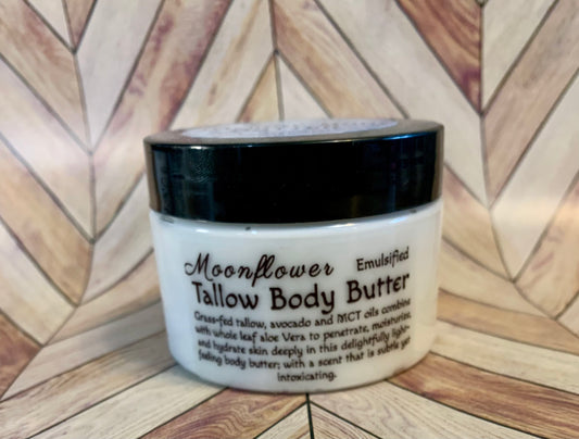 Moonflower Emulsified Tallow Body Butter 4.5oz