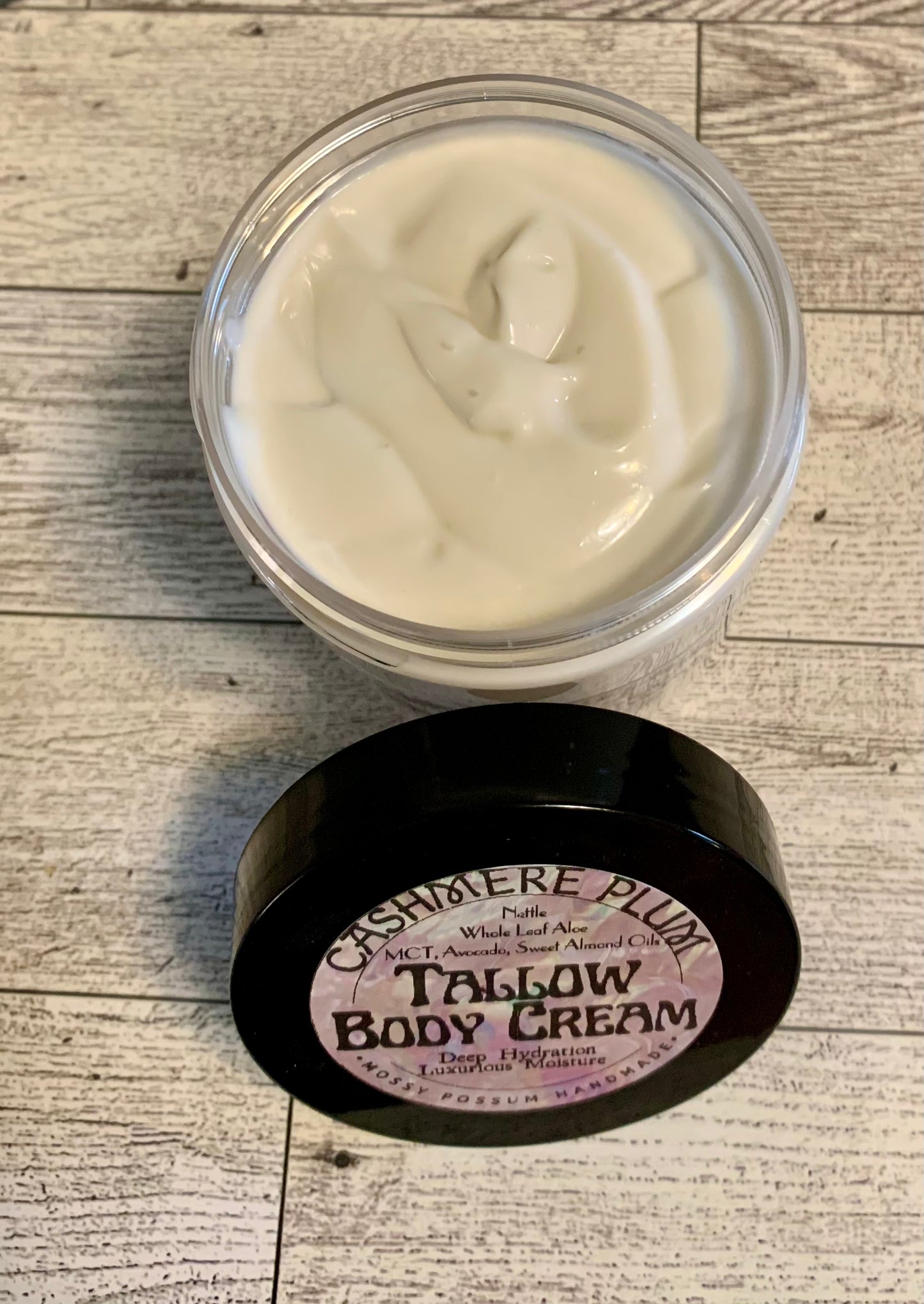 Cashmere Plum Tallow Body Cream 9oz