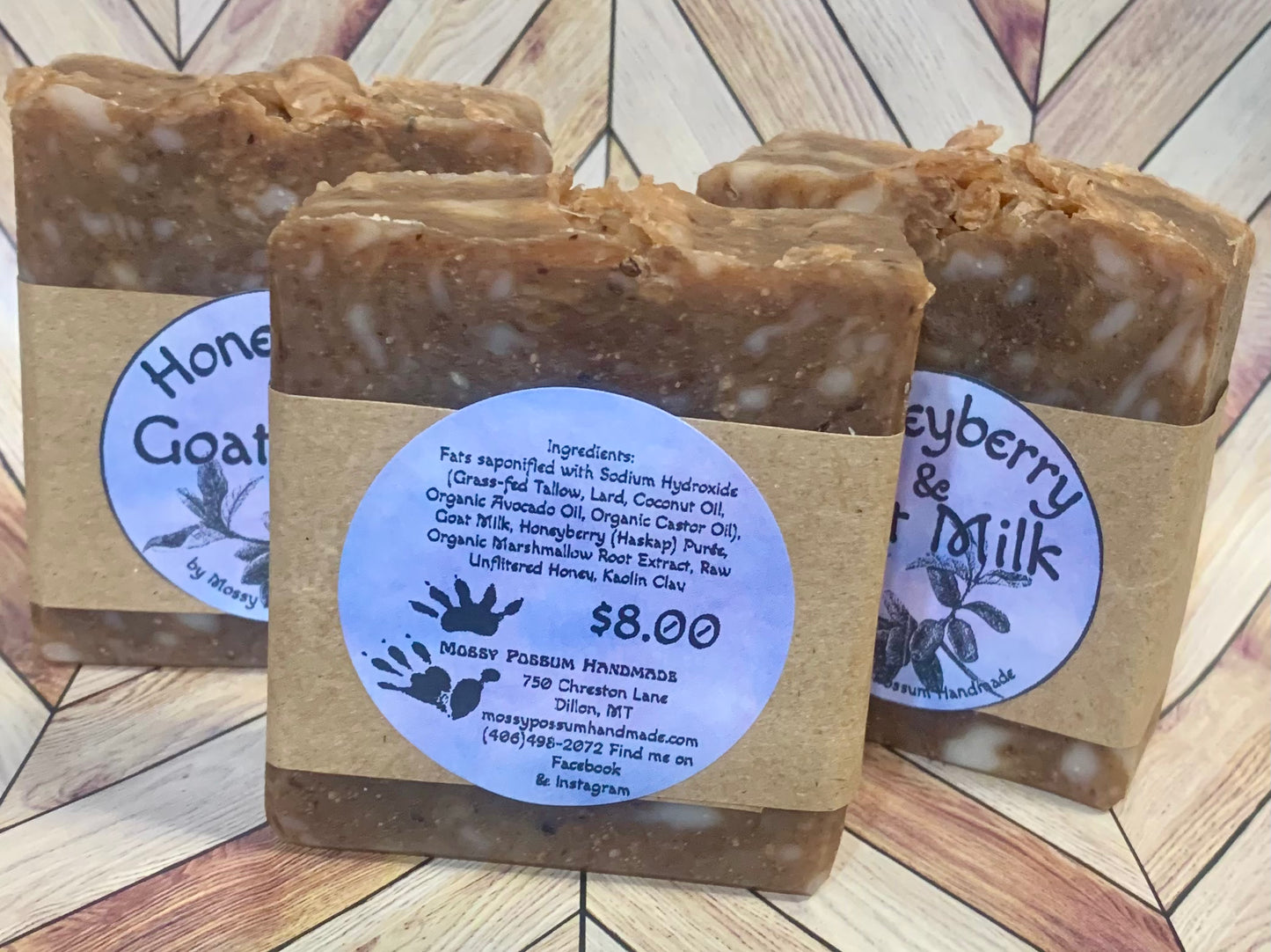 Honeyberry & Goat Milk Soap