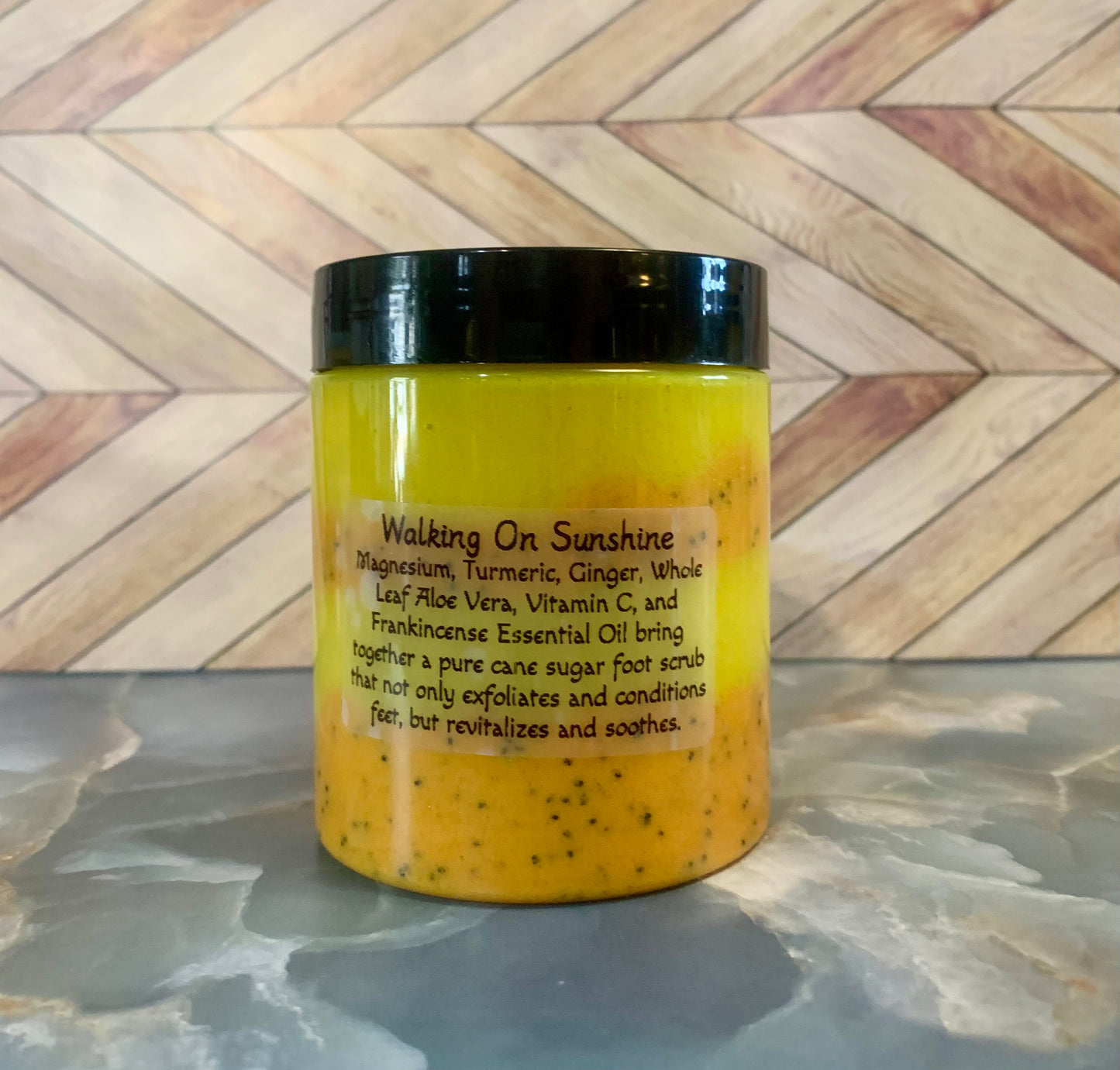 Walking on Sunshine Foot Scrub  9.7oz