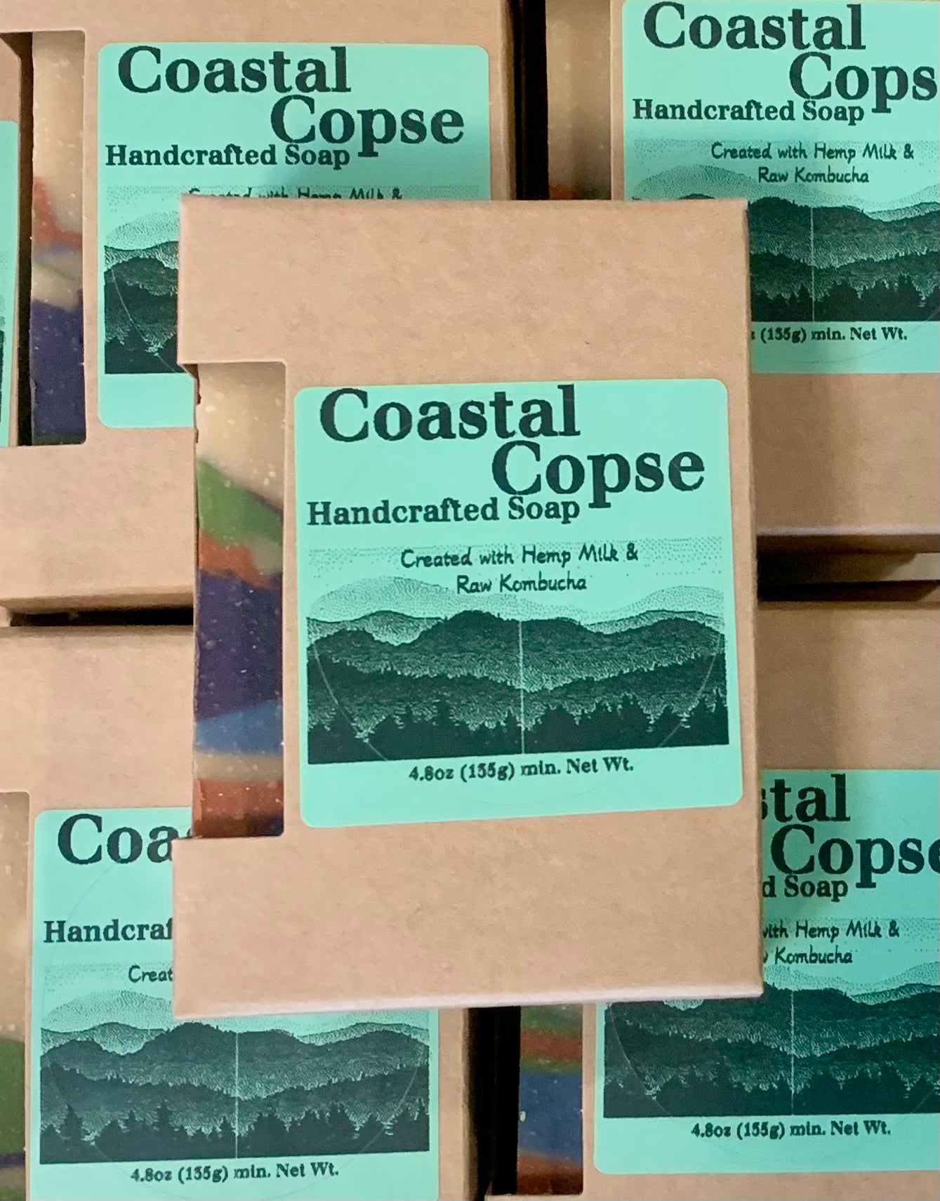 Coastal Copse- Hemp Milk & Kombucha Soap 4.8oz