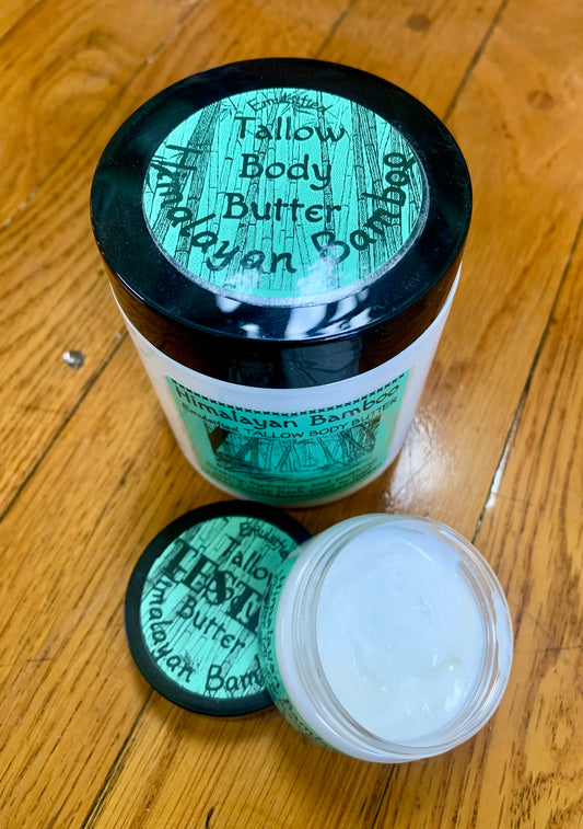 Himalayan Bamboo Emulsified Tallow Body Butter 9oz