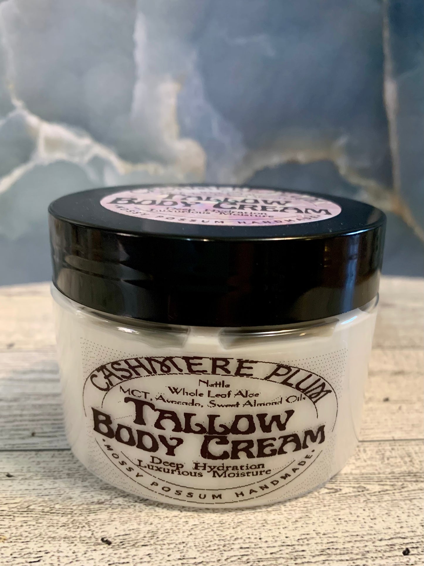 Cashmere Plum Tallow Body Cream 4.5oz