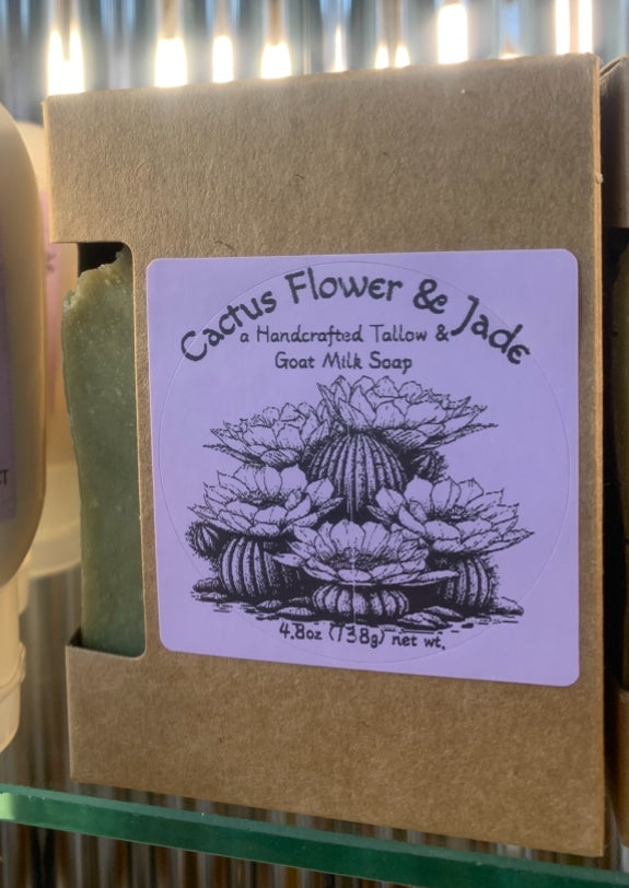Cactus Flower & Jade Tallow & Goat Milk Soap