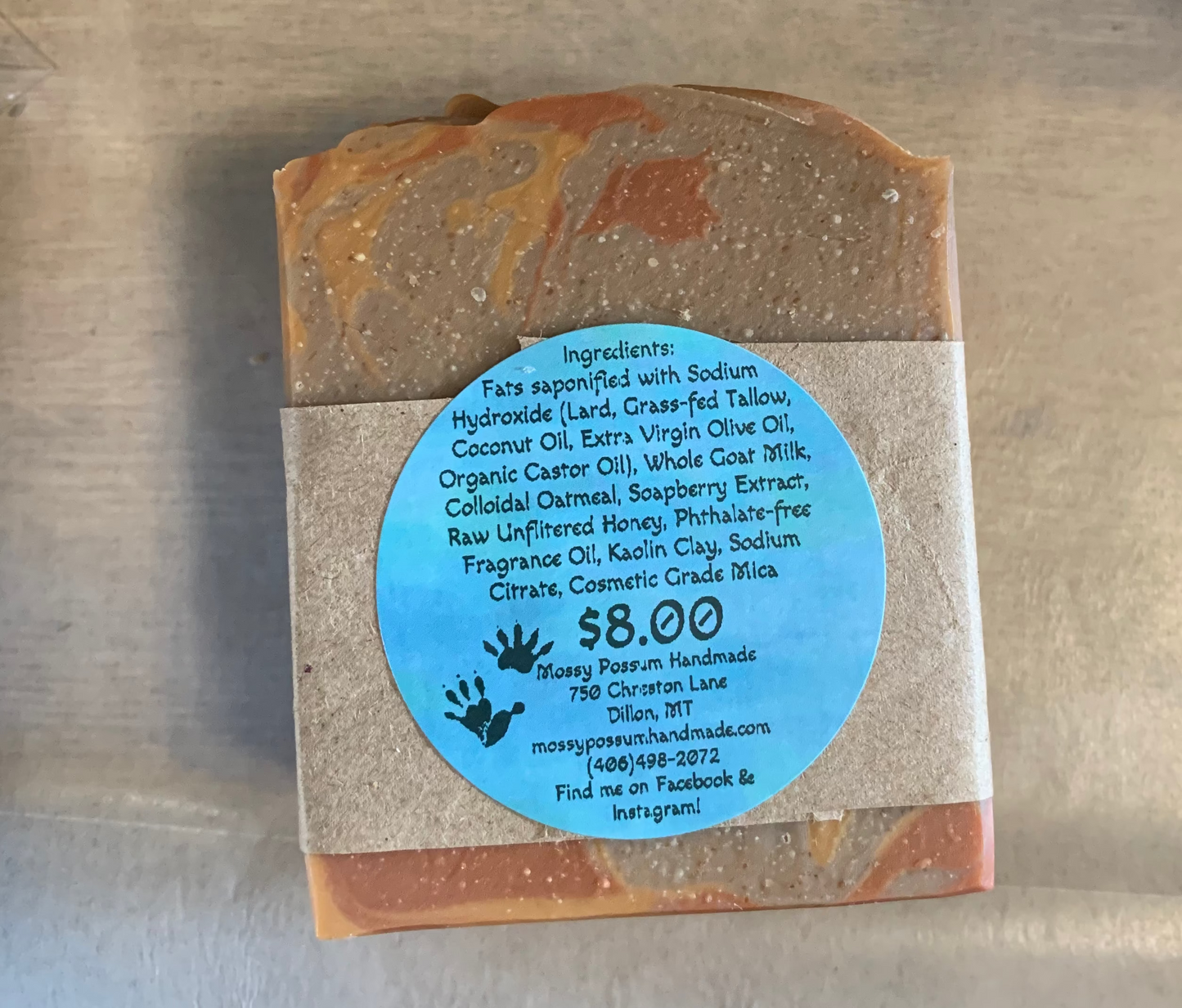 Cozy Sweater- Goat Milk Soap