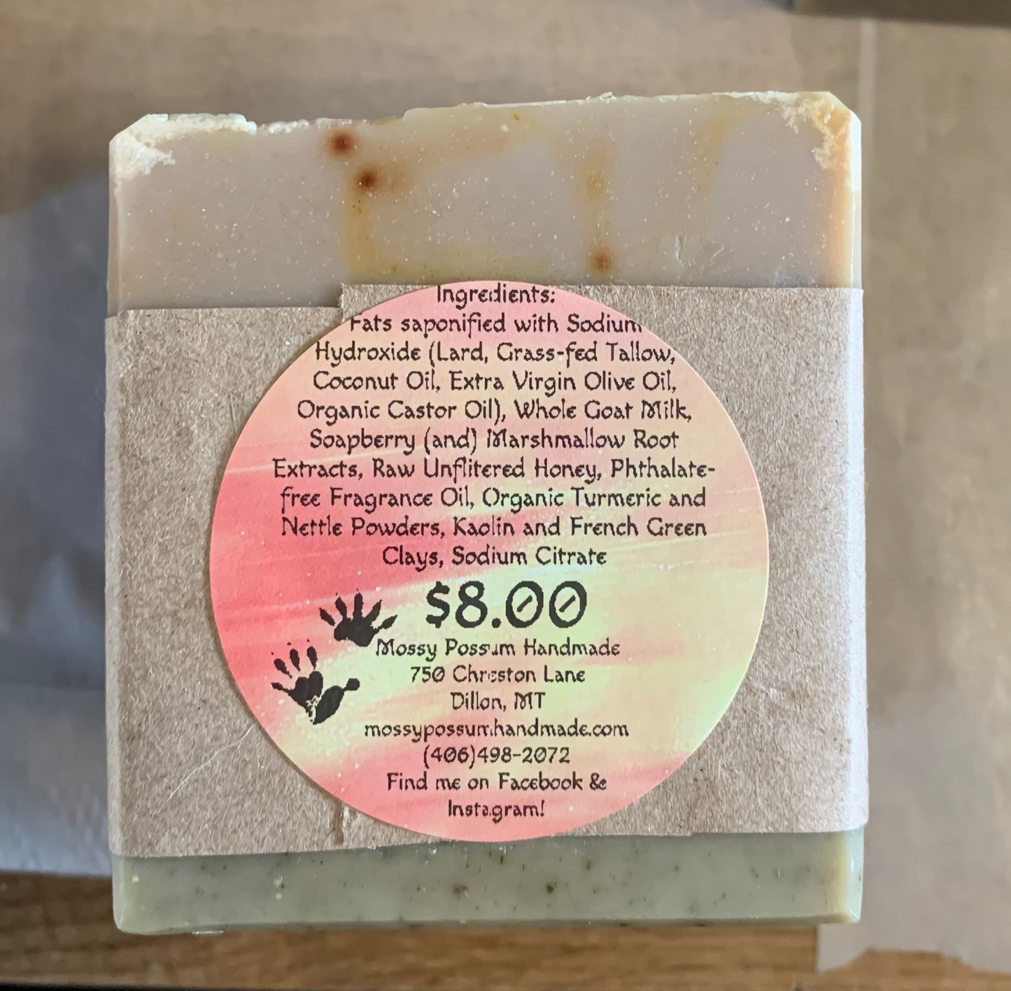 Autumn’s Bounty- Goat Milk Soap