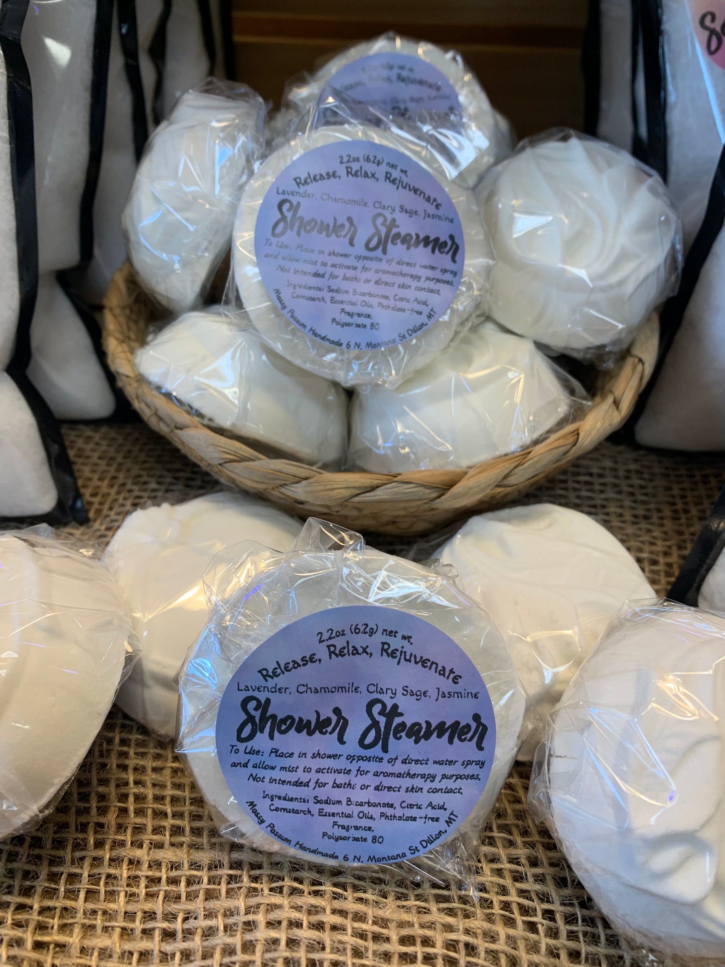 Shower Steamer- Jasmine 2.2oz