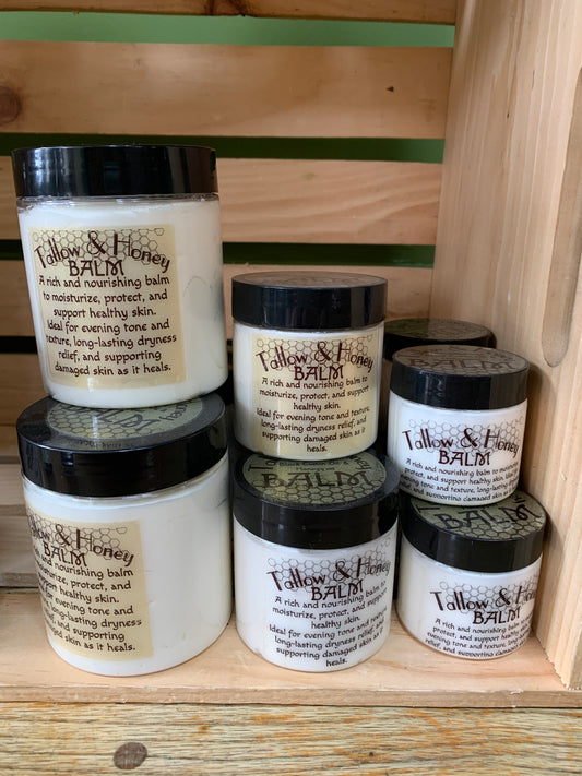 Tallow & Honey Balm- 1.4oz