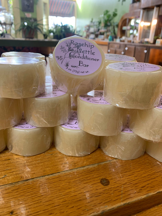 Rosehip & Nettle Conditioner Bar- 3oz.