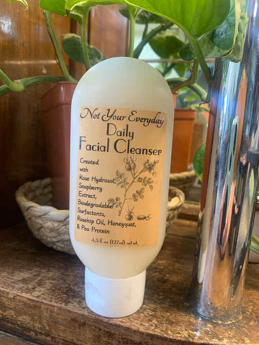 ‘Not Your Everyday’ Daily Facial Cleanser- Rose 4.5oz.