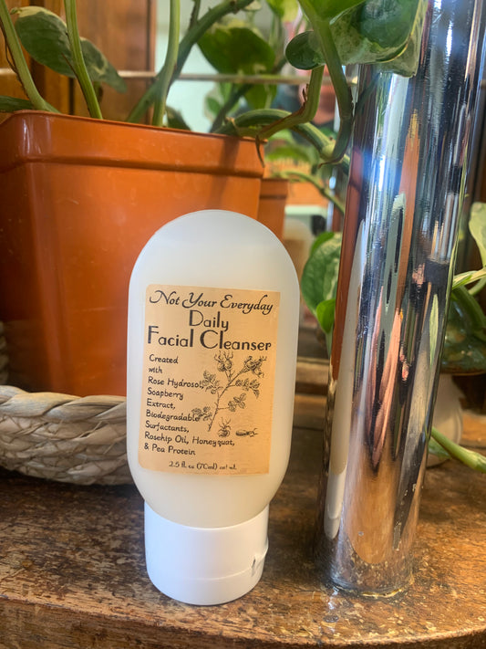 ‘Not Your Everyday’ Daily Facial Cleanser- Rose 2.5oz.